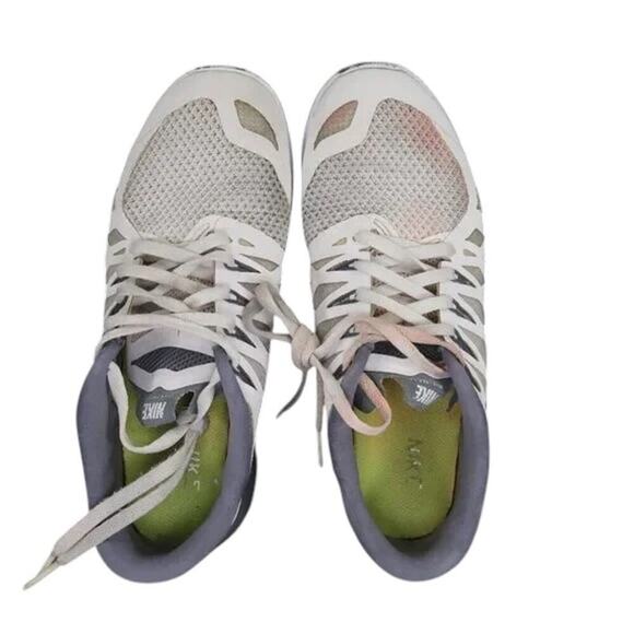 Nike Shoes Womens 8 Athletic Trainers Free 5.0 Sport Running Active Comfort Grey - Picture 5 of 14